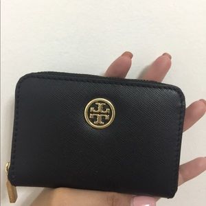 Tory burch mini zip wallet